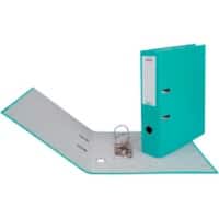 Biella Dinocolor Ordner DIN A4 70 mm Türkis 2 Ringe Polyolefine-Folie