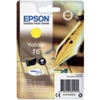 Cartouche jet d'encre Epson 16 D'origine C13T16244012 Jaune