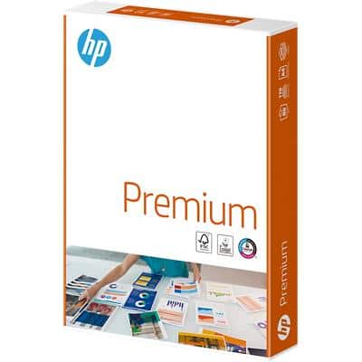 Papier imprimante HP Premium A4 80 g/m² Lisse Blanc 500 Feuilles