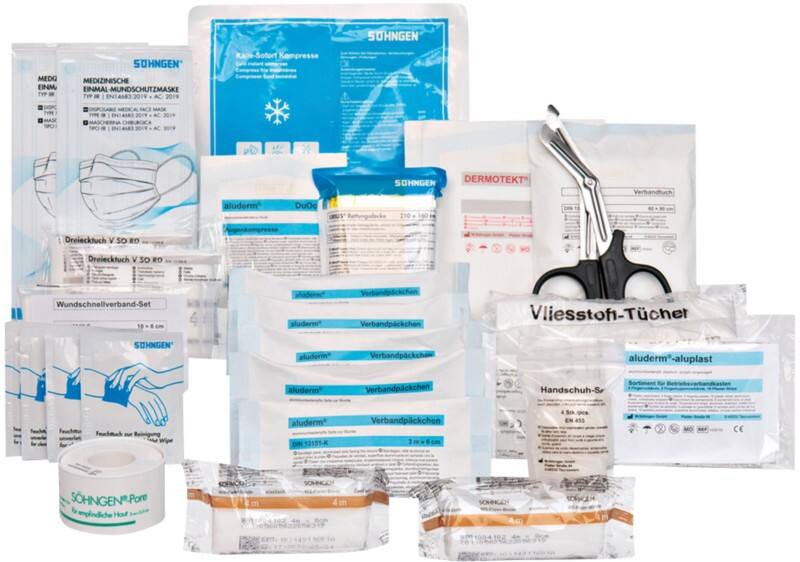 Recharge trousse de premiers soins SÖHNGEN DIN 13157 23 x 10.5 x 20 cm