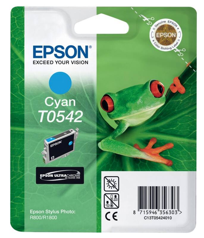 Epson T0542 Original Tintenpatrone C13T05424010 Cyan