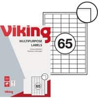 Viking 980459 Universaletiketten Weiss 38,1 x 21,2 mm 100 Blatt à 65 Etiketten