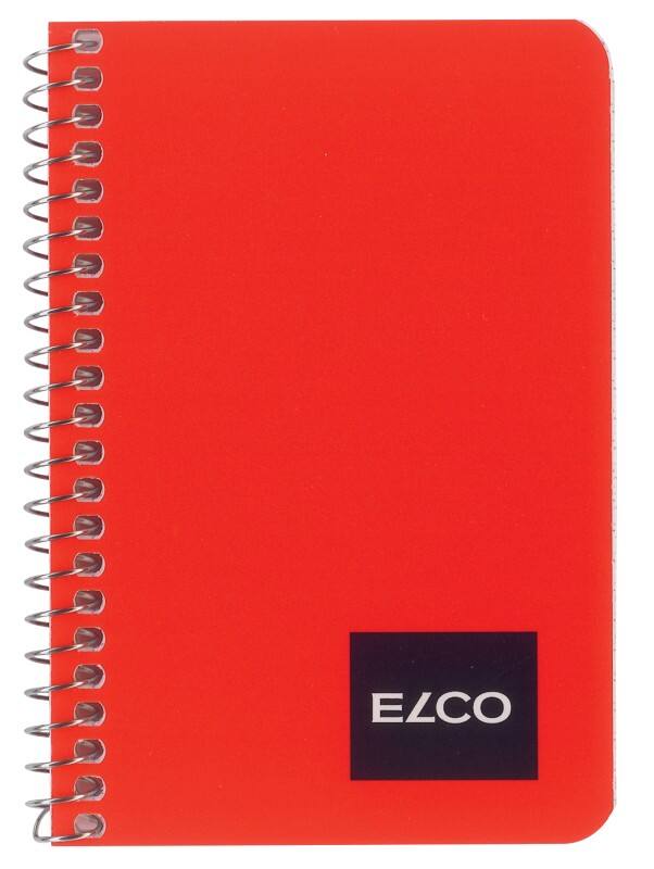 Carnet de notes Elco Ringfix A7 Quadrillé Reliure en spirale Assortiment Perforé 100 Pages 10 Unités de 50 Feuilles
