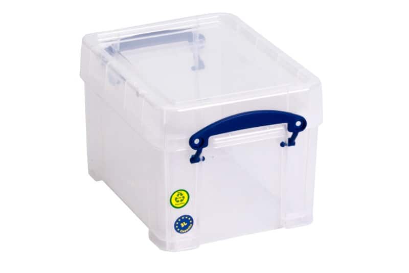 Boîte de rangement Really Useful Box Plastique 3 L Transparent 24,5 x 18 x 16 cm