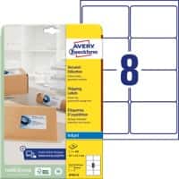 AVERY Zweckform Adressetiketten J8165-25 Ja DIN A4 Weiß 99,1 x 67,7 mm 25 Blatt à 8 Etiketten