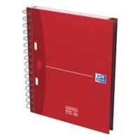 OXFORD Office Essentials A5+ Spiralbindung Farbig sortiert Pappcover Europäisches Notizbuch kariert 120 Blatt