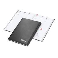 Agenda Viking 2026 A5 1 Semaine sur 2 pages Allemand, Anglais, Français Noir 4551993