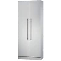 Armoire de classement Hammerbacher Matrix Étagères ouvertes Gris clair 800 x 420 x 2004 mm