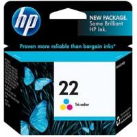 HP N.22 Original Tintenpatrone C9352AE Cyan, Magenta, Gelb