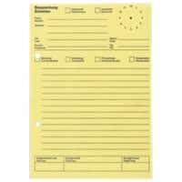 Ursus Style Telefonblock gelb A5 80 Blatt 60g/qm