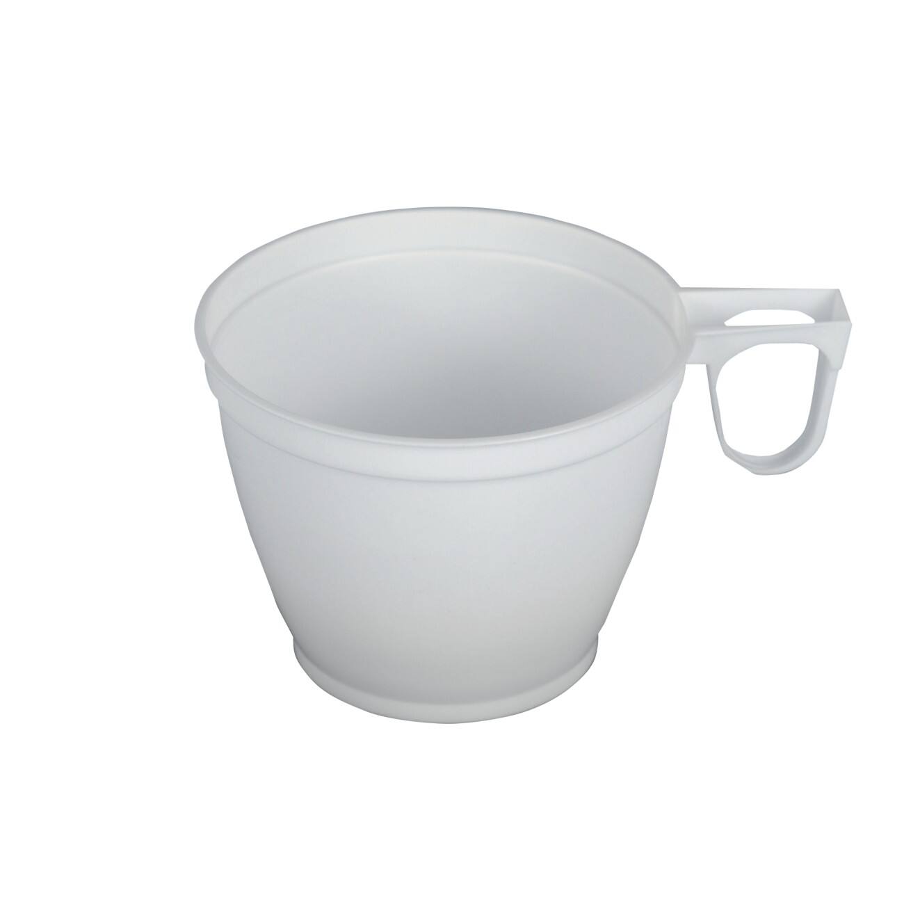Tasses jetables PAPSTAR Polystyrène 180 ml Blanc 60 Unités