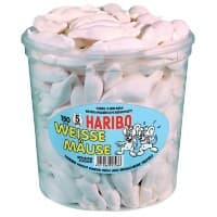Bonbons Haribo Souris blanches 150 Unités de 7 g