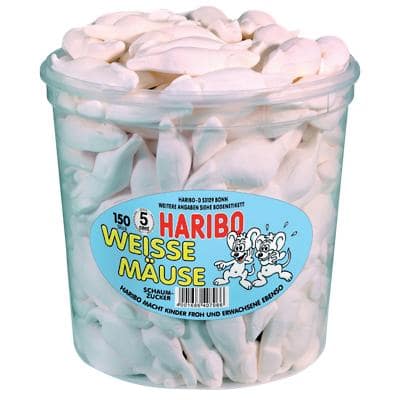 Bonbons Haribo Souris blanches 150 Unités de 7 g