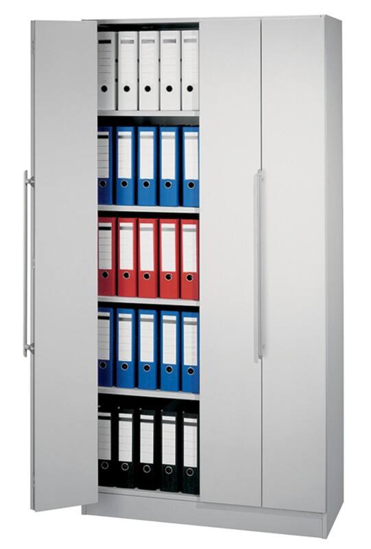 Hammerbacher Falttürenschrank 4592799 Grau 1.000 x 420 x 2.004 mm