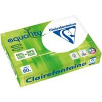 Clairefontaine Equality 50% Recycling Kopier-/ Druckerpapier DIN A4 80 g/m² Weiss 161 CIE 500 Blatt
