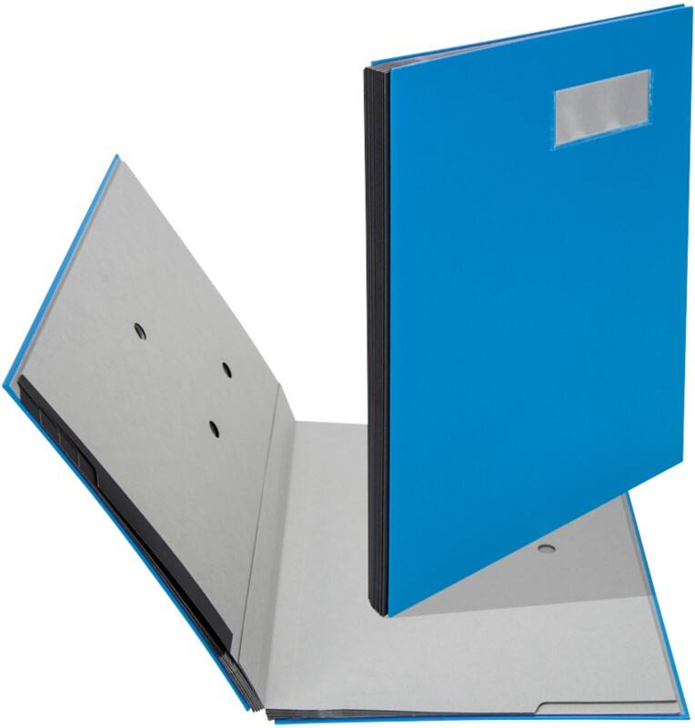 Trieur signature Biella A4 Bleu 10 compartiments