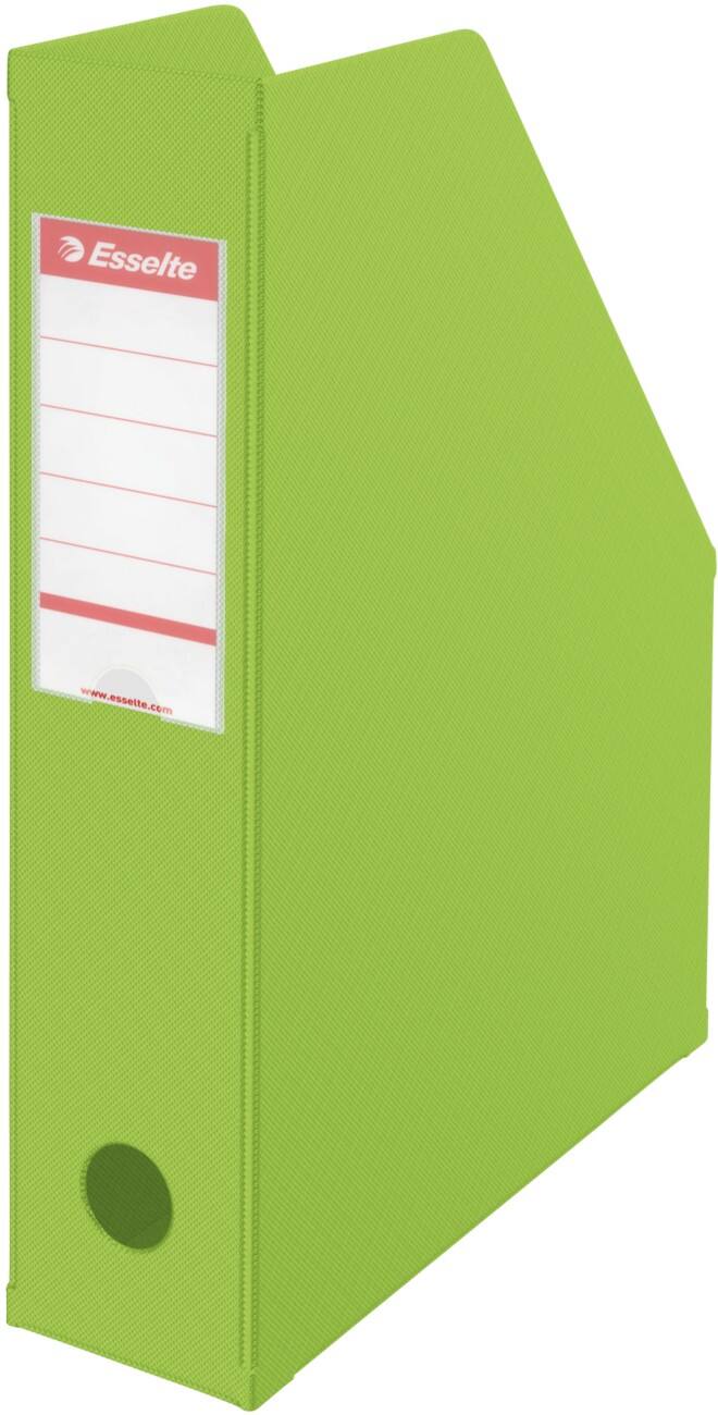 Porte-revues A4 Esselte 56005 Carton recouvert de PVC Vert A4 7,2 x 24,2 x 31,8 cm