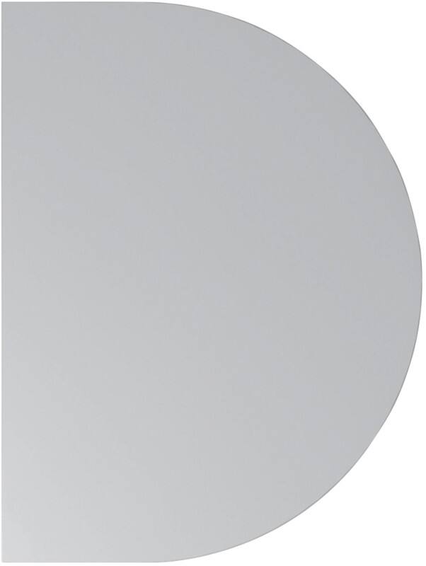 Extension de bureau Hammerbacher VHA60 Gris/Aluminium