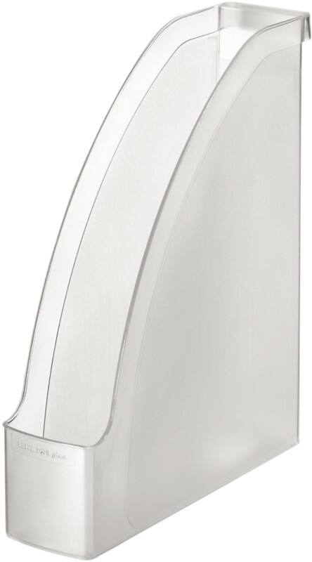 Porte-revues Leitz Plus 2476 A4 Transparent givré 7,8 x 27,8 x 30,8 cm
