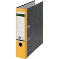 Leitz 180° Ordner A4 82 mm Gelb 2 Ringe 1080 Pappkarton Wolkenmarmor Hochformat