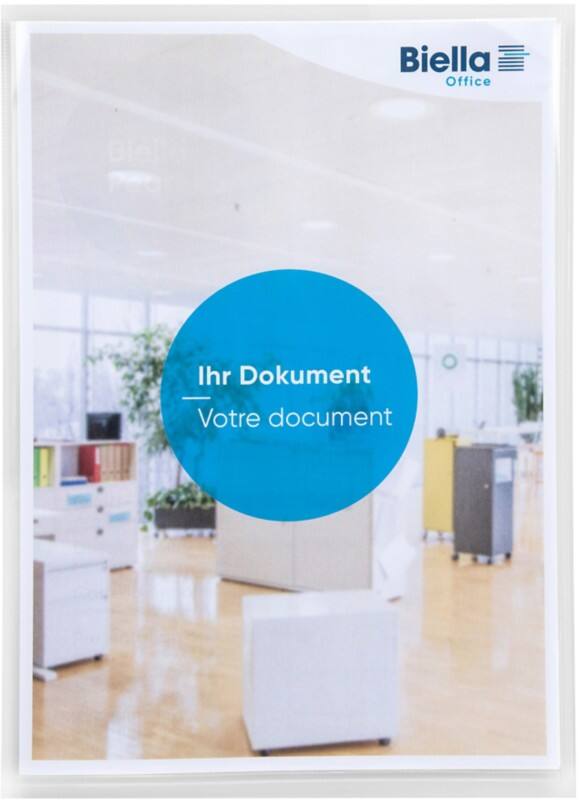 Farde de présentation Biella Pearl 5 A4 Transparent 22,5 x 31,5 cm