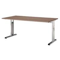 Bureau Hammerbacher Matrix Noyer 1 600 x 800 x 850 x 650 - 850 mm
