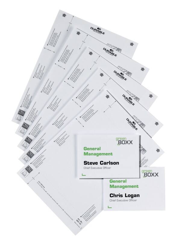 Cartes Durable présentoir de porte Info Sign 14,9x 10,5cm