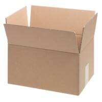 Caisse en carton Niceday 312 (l) x 225 (P) x 166 (H) mm Marron 10 Unités