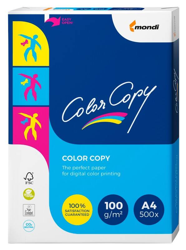 Papier imprimante Color Copy A4 Mondi Blanc 100 g/m² Satin 500 Feuilles