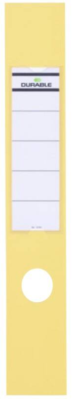 Étiquettes ORDOFIX DURABLE 60 mm Jaune 10 Unités