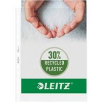 Leitz Prospekthüllen DIN A4 Genarbt Transparent 100 Mikron PP (Polypropylen) Oben 11 Löcher 4704