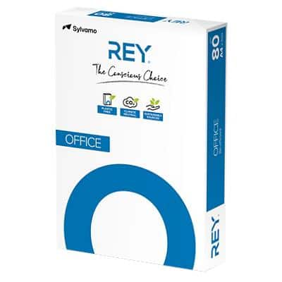 Rey Office Büropapier DIN A4 80 gsm Weiss 500 Blatt