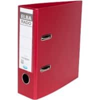 ELBA Rado Plast Ordner DIN A5 75 mm Rot 2 Ringe PP (Polypropylen)