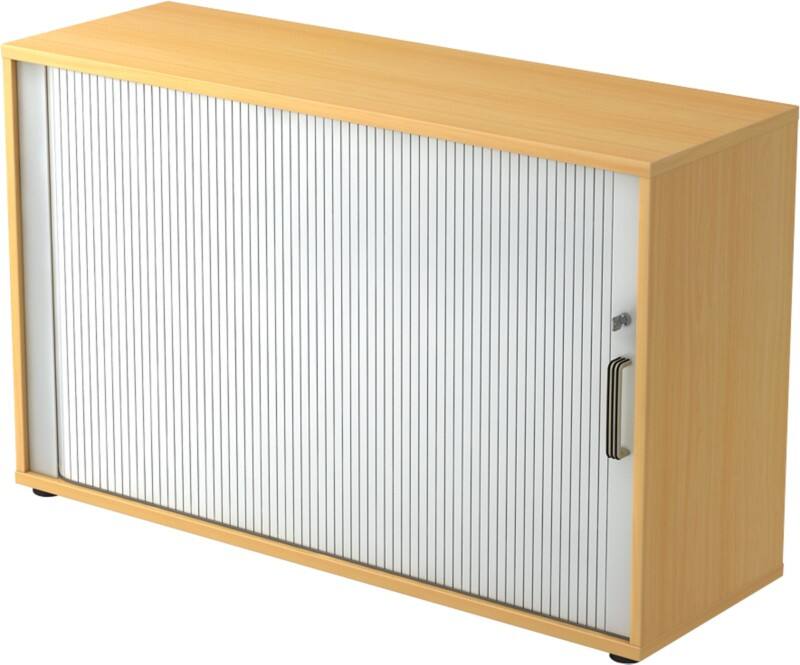 Hammerbacher Aktenschrank V1732S/6/S/SG Braun 1.200 x 400 x 748 mm