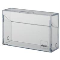 Boîte pour cartes de visite Sigel VA110 Transparent 100 cartes 9,5 x 3 x 6 cm