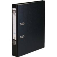 Classeur à levier Rado Star ELBA A4 50 mm Noir 2 anneaux Carton, PP (Polypropylène) Mat
