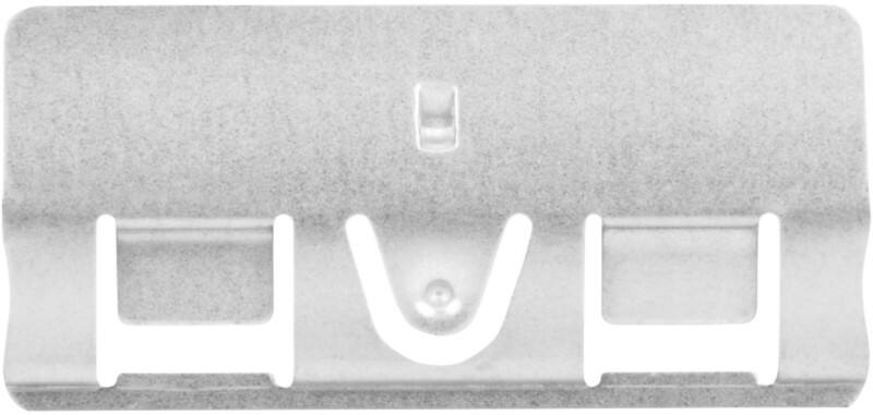 Cavaliers Biella VetroMobil Gris Métal 6 x 3 cm 50 Unités