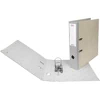 Classeur Biella A4 70 mm Gris 2 anneaux