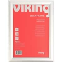 Viking A4 Klapprahmen Hängend Silber Aluminium 4739139 21 (B) x 29,7 (H) cm