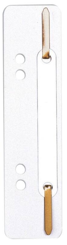 Relieurs de documents polypropylène 3,4 x 15 cm 100 unités Blanc