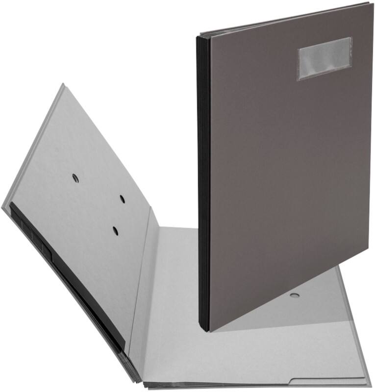 Trieur signature Biella A4 Gris 10 compartiments