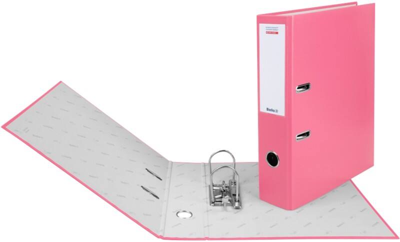 Biella Dinocolor Ordner Breit A4 70 mm Rosa 2 Ringe 10341740U Kunststoff