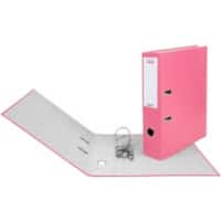 Classeur à levier Biella Dinocolor A4 70 mm Rose 2 anneaux 10341740U Carton, PP (Polypropylène)