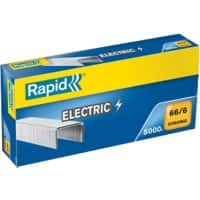 Agrafes Rapid Strong Electric 66/6 24867800 Acier galvanisé Argenté 5000 Agrafes