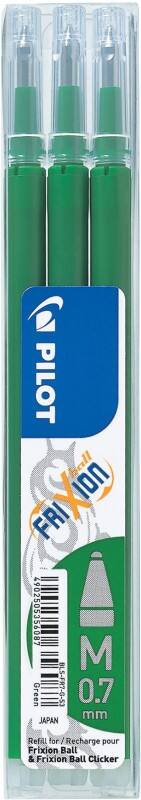 Pilot FriXion Ball Tintenrollermine 0.35 mm Mittel Kegelförmig Grün 3 Stück