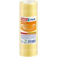 tesa Klebeband tesafilm Standard 57207 Transparent 19 mm (B) x 33 m (L) PP (Polypropylen) 8 Rollen