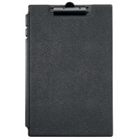 DURABLE Klemmbrettmappe 2332-01 Schwarz A4 26.3 x 38.5 x 38.5 cm Verstärkte Weichfolie