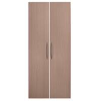 Portes d'armoire Hammerbacher Matrix Décor noyer 790 x 16 x 1840 mm