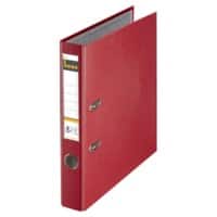 Classeur à levier Bene Étroit No,1 Power A4 52 mm Rouge 2 Anneaux 291600 Plastique Portrait