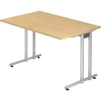 Bureau Hammerbacher Matrix Érable 1200 x 800 x 720 mm